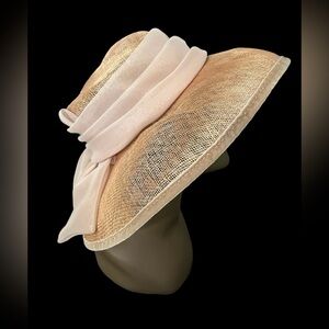 Da-Me 100% Sisal Derby Church Hat - Made in Italy